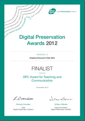 DPC Awards Finalist